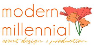 Modern Millennial event design and production