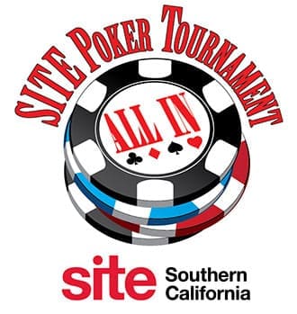 SITE SoCal ALL IN Poker Tournament logo