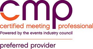 CMP - Certified Meeting Professional. Powered by the events industry council. Preferred Provider